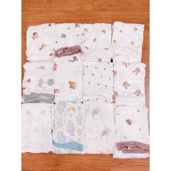 Khăn sợi tre aden 4 lớp