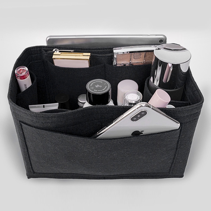 Túi lót EVERTONER nhiều ngăn tiện lợi đựng mỹ phẩm cho túi xách Longchamp