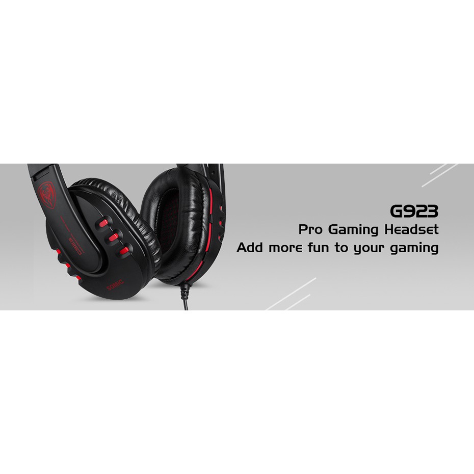 Tai Nghe Gaming Free Ongkir Somic G923 3.5mm Âm Thanh Stereo Sống Động