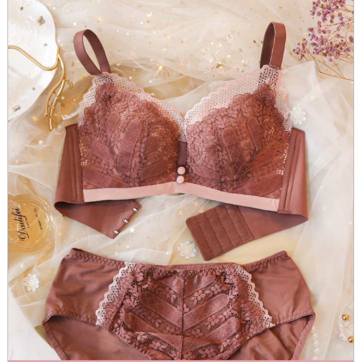Bộ cao cấp Hoàng Oanh Underwear, set nội y mút nâng ngực không gọng mã 096 | BigBuy360 - bigbuy360.vn