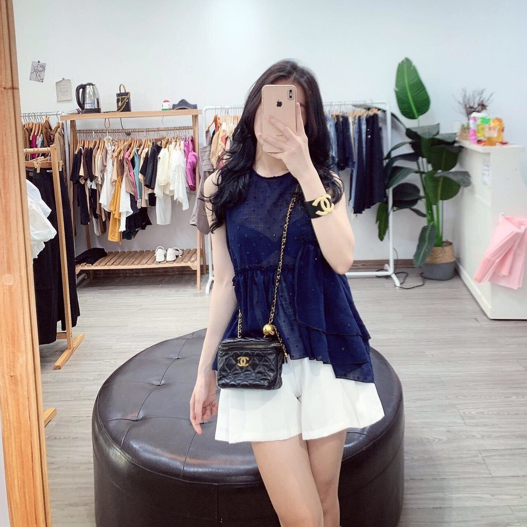 SÉt Đồ Nữ , Sét Áo Von Bông Kèm Quần Sooc | BigBuy360 - bigbuy360.vn