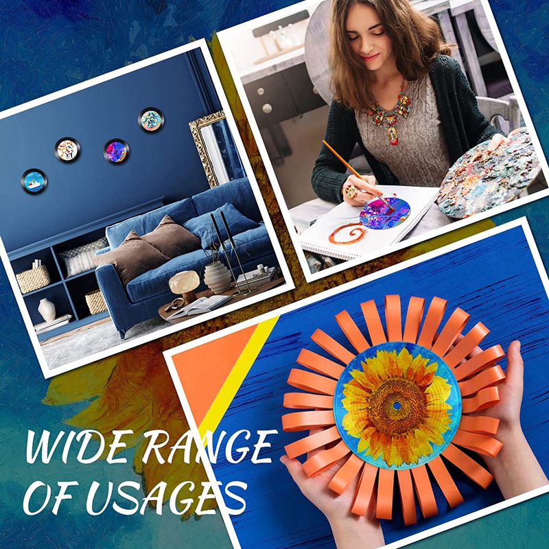 Set 12 Đĩa CD Vinyl Trơn 7 Inch Màu Đen Trang Trí Tường Phòng