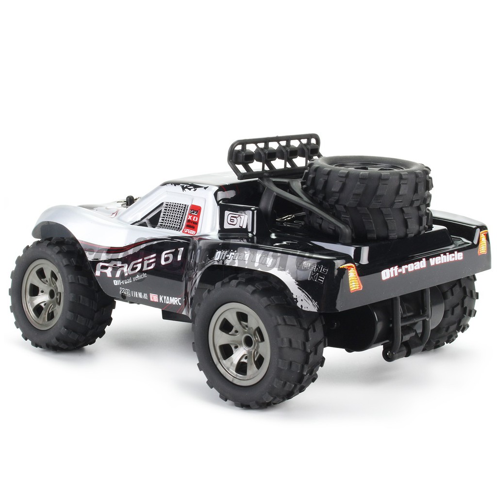 Xe tải Monster Truck điều khiển từ xa tốc độ cao 1:18 kèm phụ kiệnVui mừng