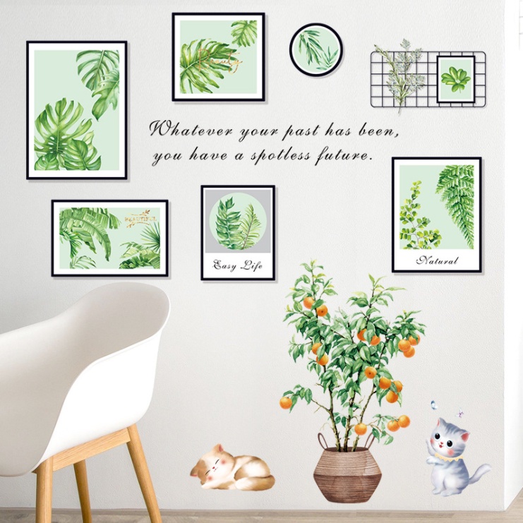 Decal trang trí tường - Trang trí phong cách Châu Âu