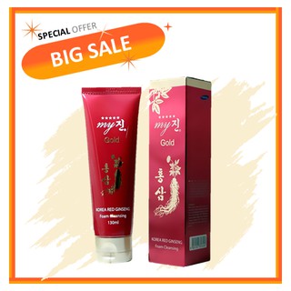 Sữa rửa mặt sâm đỏ hàn quốc 120ml