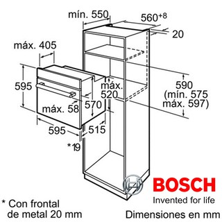 Lò nướng Bosch HBA22B250E