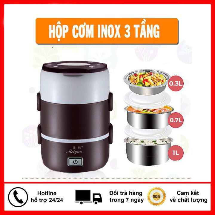 Nồi cơm điện mini nấu cơm, luộc trứng, hâm nóng thức ăn | BigBuy360 - bigbuy360.vn