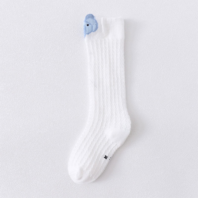 Vớ cotton Lưới Mỏng Họa Tiết Hoạt Hình Dễ Thương Dành Cho Trẻ Em