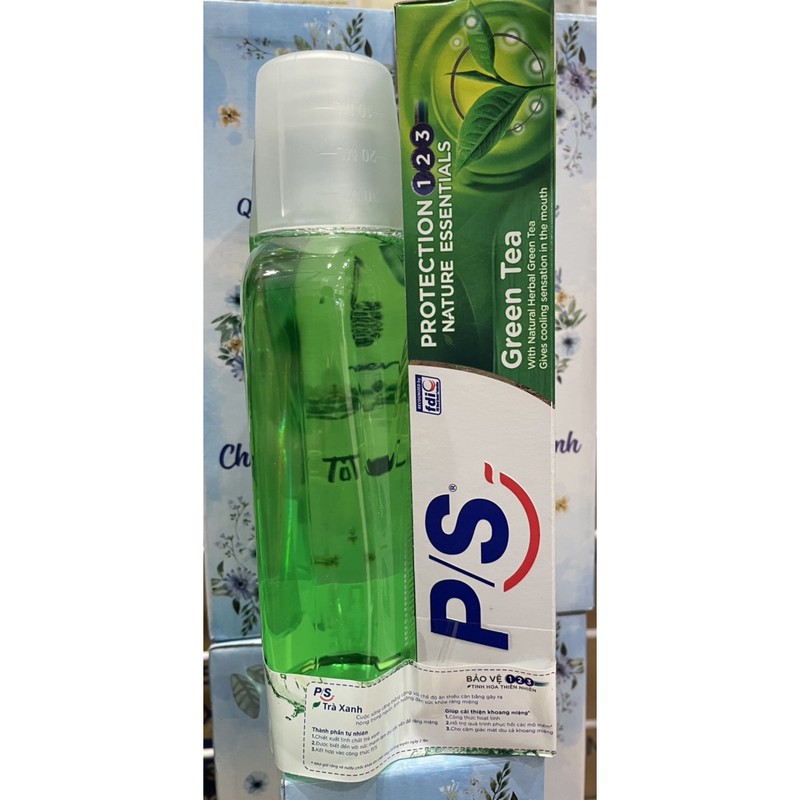 nước xúc miệng 300ml+kem đánh răng 90g