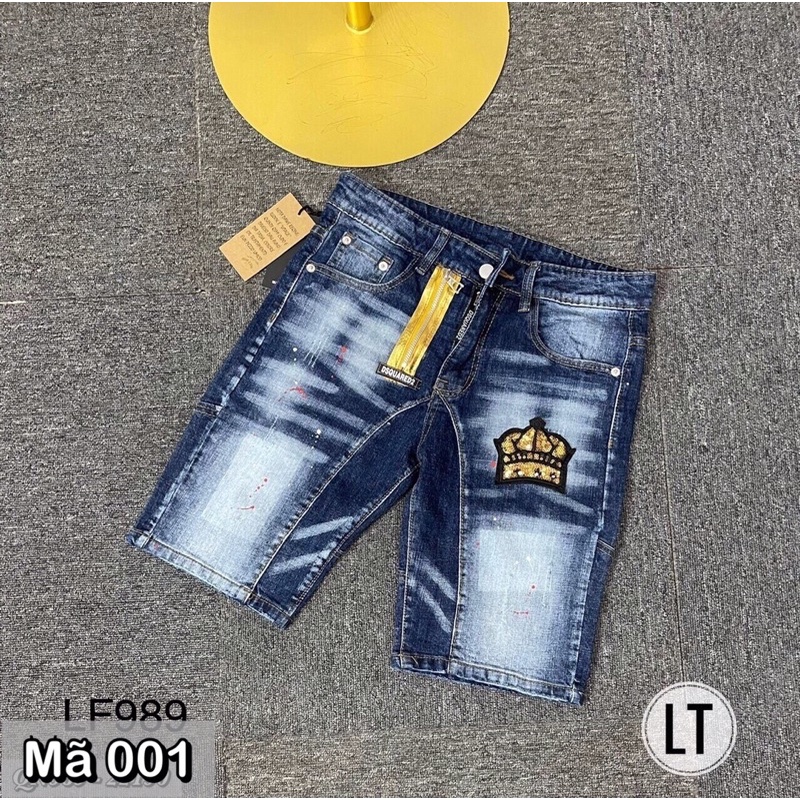 Quần Bò Ngố DQS, Ngố Bò Hoạ Tiết Cao Cấp, Cõ Dãn Thoải Mái