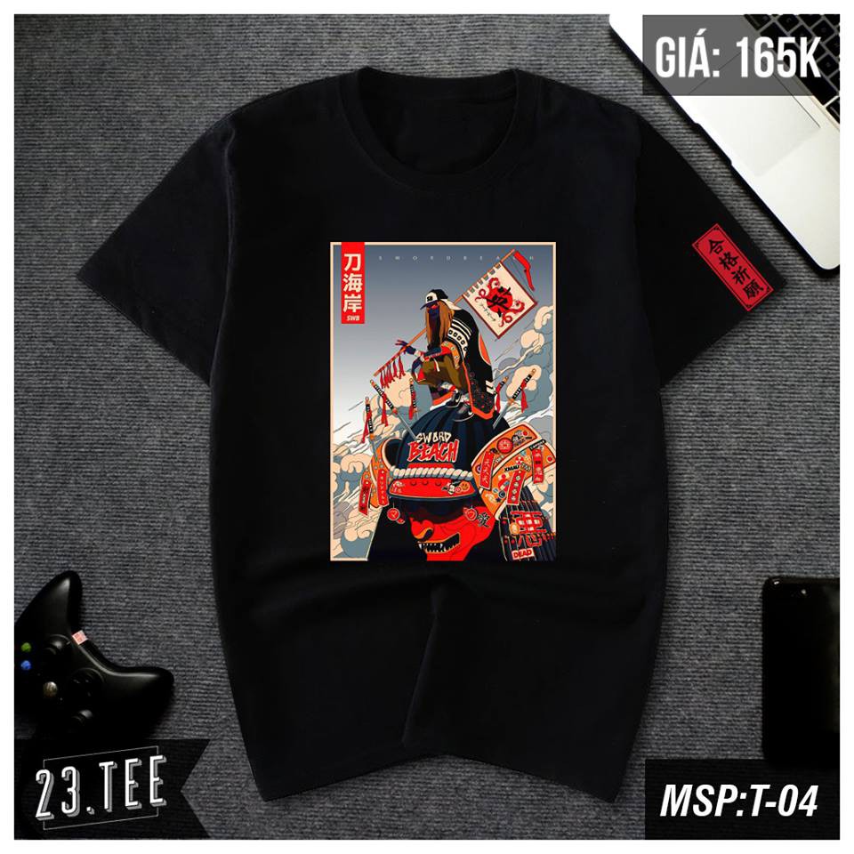 ÁO THUN NAM NỮ SAMURAI CAO CẤP