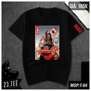 Áo thun nam nữ samurai cao cấp