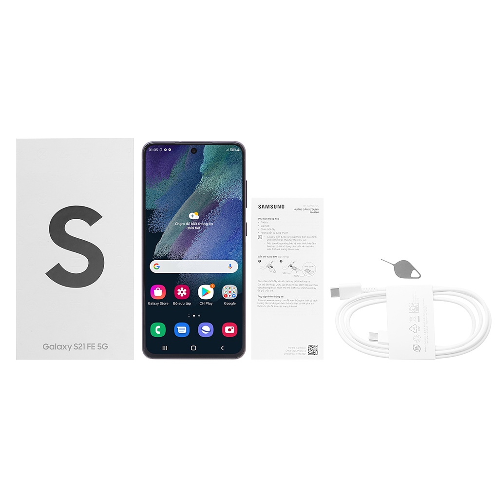 Điện thoại Samsung Galaxy S21 FE 5G - Hàng Chính Hãng, Mới 100%, Nguyên seal