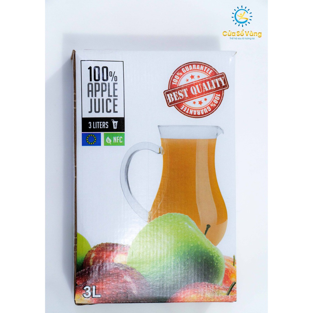 Nước Ép Táo 3 Lít Cửa Sổ Vàng