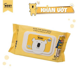 Khăn giấy ướt moby