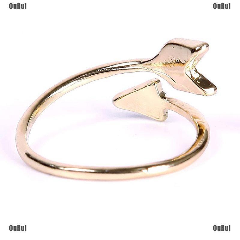 Nhẫn Hình Mũi Tên Có Thể Điều Chỉnh Kích Cỡ