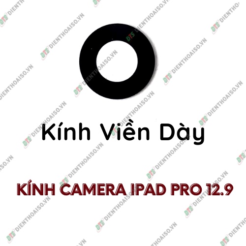 Mặt kính camera ipad pro 12.9 có sẵn keo