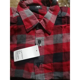 Áo sơ mi flannel nam Uniqlo