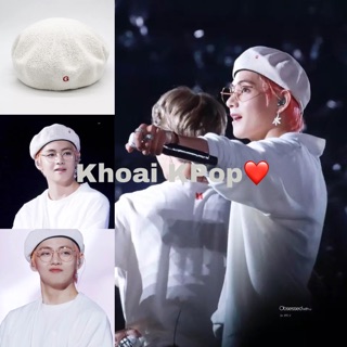 Mũ nồi trắng V BTS sành điệu