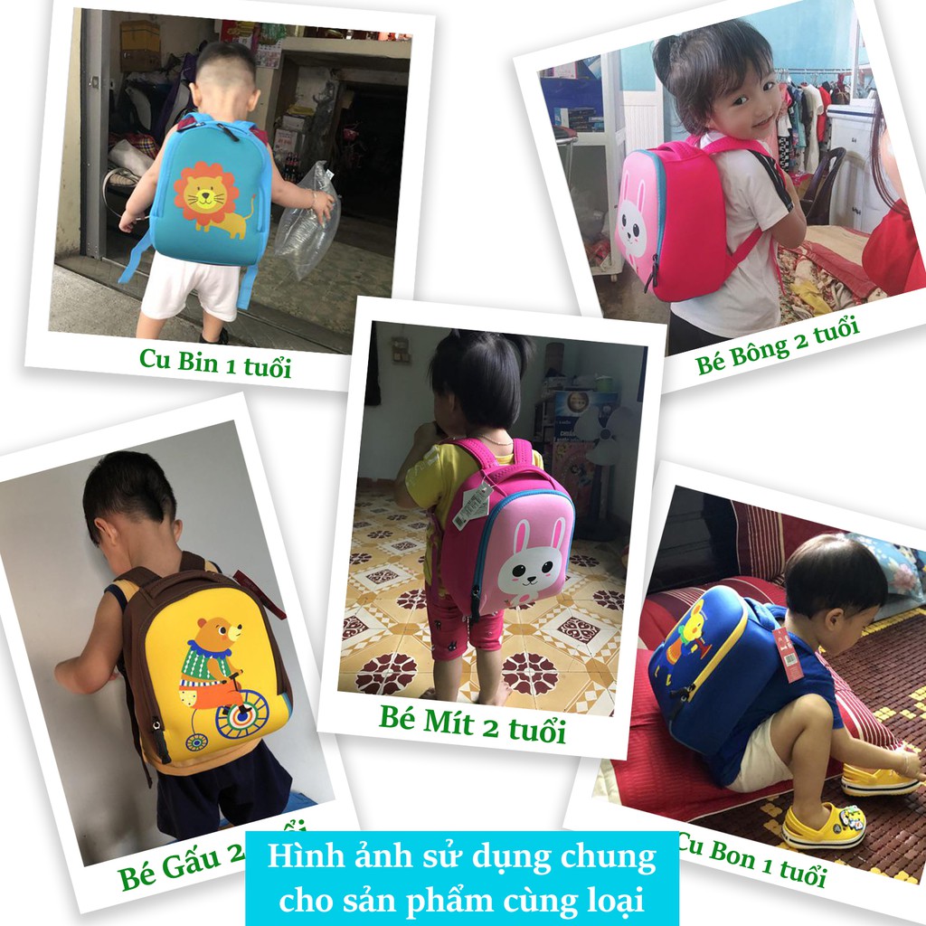Balo THỎ PONY cho bé đi mẫu giáo - đáng yêu, siêu nhẹ, an toàn với trẻ nhỏ