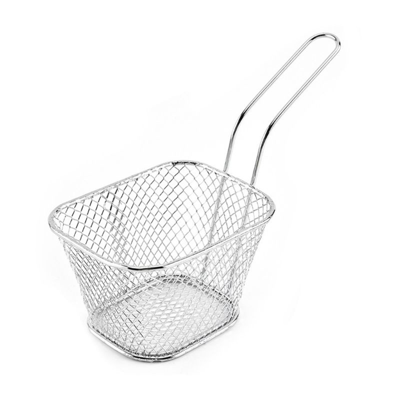Rổ Chiên Khoai Tây Mini Bằng Thép Không Gỉ