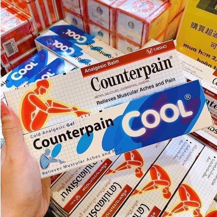 Dầu Nóng Xoa Bóp Counterpain Thái Lan 120g