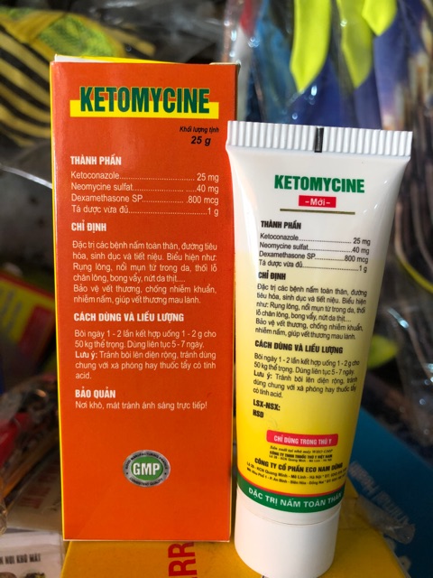 KETOMYCIN-Thuốc trị nấm, ghẻ trên gia súc và gia cầm. [Thuốc sức lát gà]