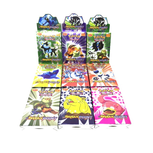 Bộ 20 thẻ bài pokemon phiên bản tiếng anh