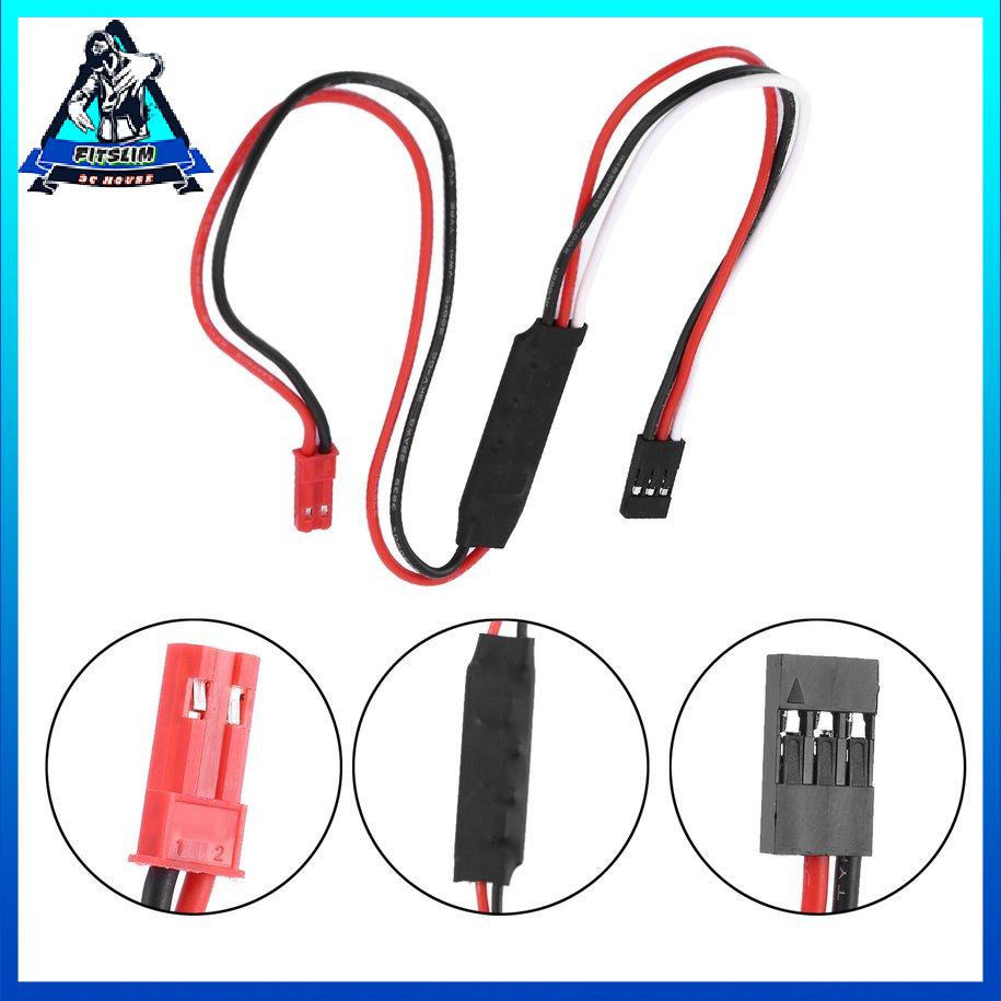 Dây cáp ô tô RC Tời điều khiển từ xa CH3 Cáp nhận với phích cắm bộ điều hợp