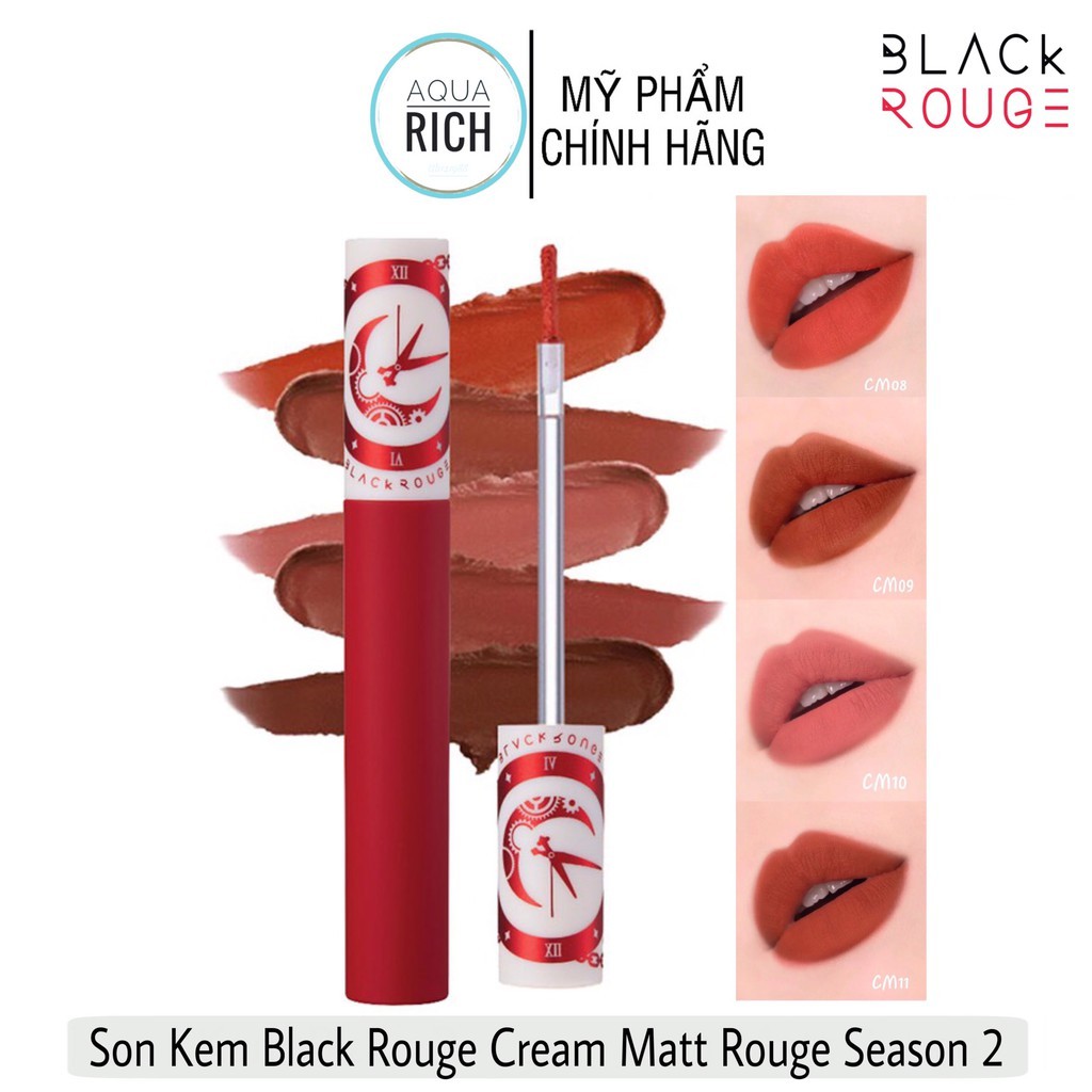 Son Kem Black Rouge Cream Matt Rouge Season 2