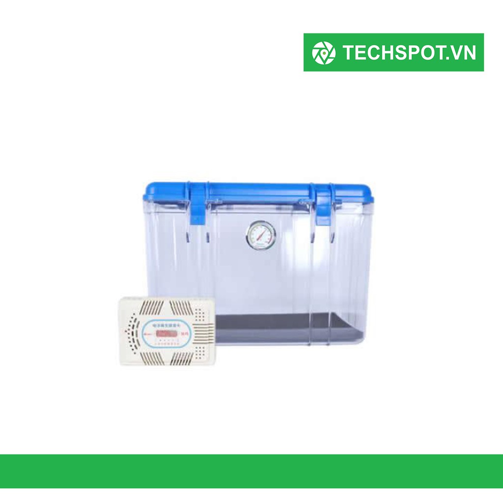 Hộp Chống Ẩm Eirmai R10 (12 lít) | Tích Hợp Ẩm Kế Và Máy Hút Ẩm | Màu Ngẫu Nhiên
