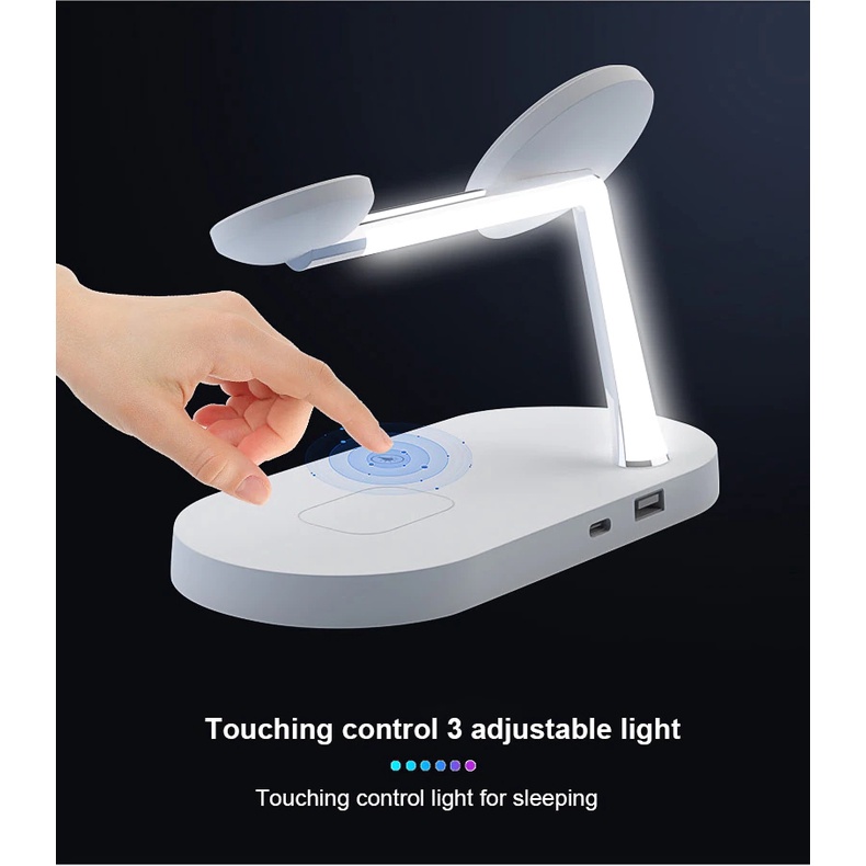 Đế Sạc Không Dây 3 Trong 1 Cho iPhone 13 11 12 X 8 Pro Apple Watch Macsafe Airpods Pro iWatch 7 6 5 3 SE