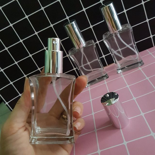 Chai chiết nước hoa 50ml - Lọ chiết nước hoa thủy tinh đẹp