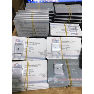 Đá đính răng (đế dán (bằng), đế nhọn) (Không có keo đi kèm)