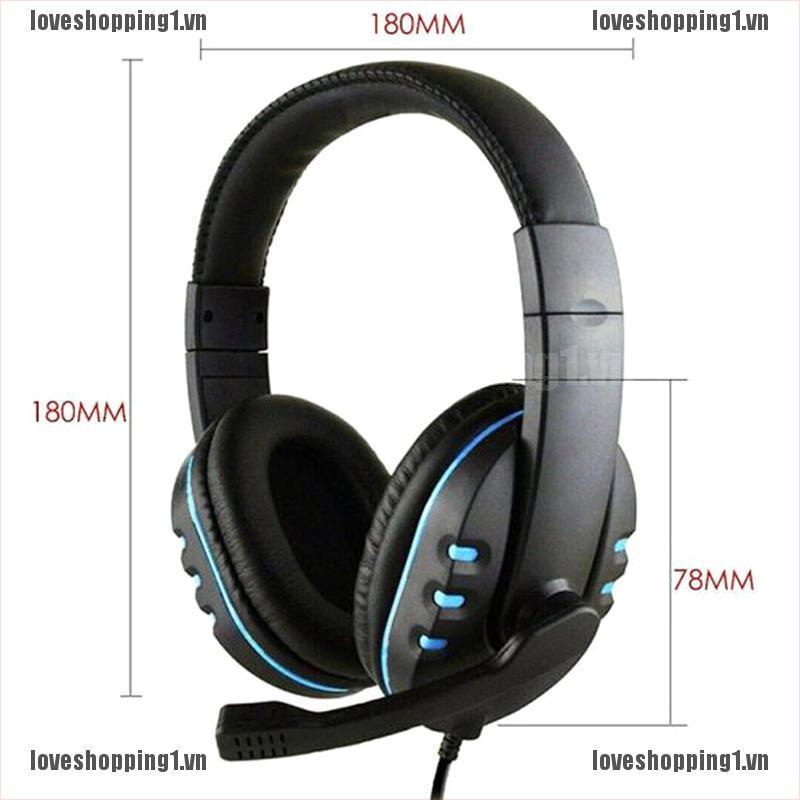 Tai Nghe Chơi Game Chất Lượng Cao Giắc Cắm 3.5mm Dành Cho Pc Laptop Ps4 Xbox One | BigBuy360 - bigbuy360.vn