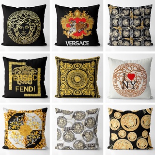 Versace Vuông Ném Gối Sofa Đệm Phòng Khách Sarung Bantal Kusyen Đệm Mềm
