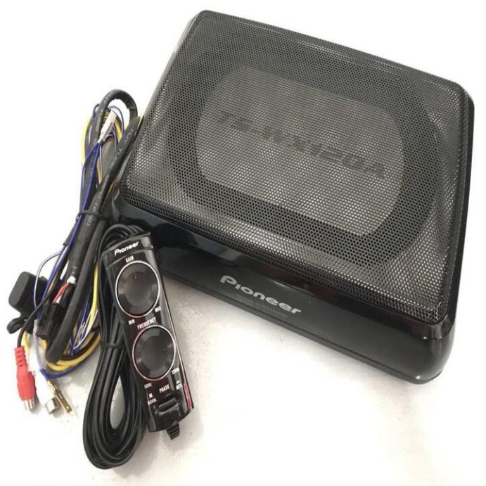 Sản Phẩm Bộ loa sub gầm ghế ô tô thương hiệu cao cấp Pioneer TS-WX120A .