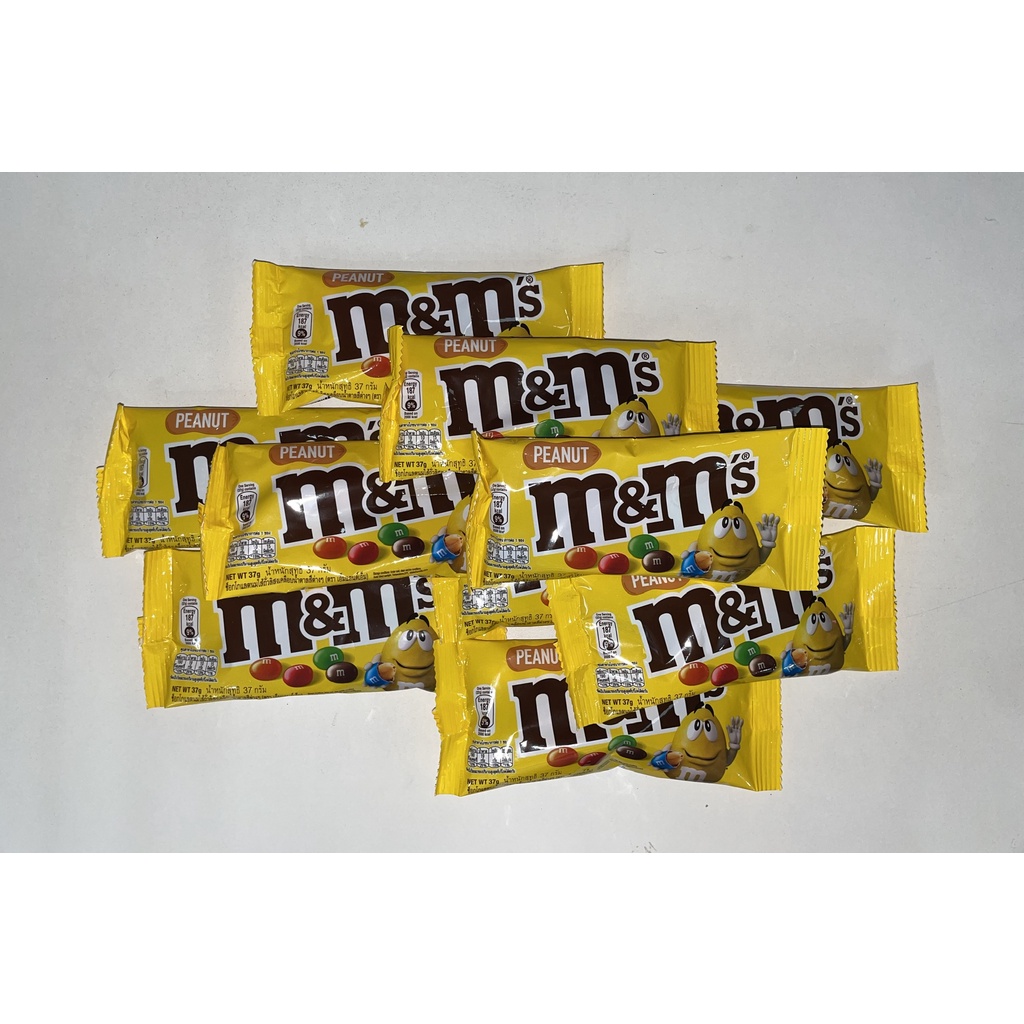 Kẹo Sôcôla Đậu Phộng m&amp;m's Peanut Chocolate Candies (Gói 37g)