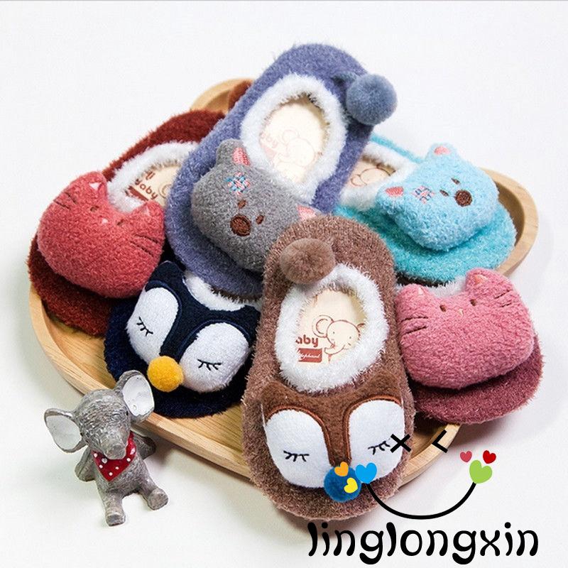 Vớ cotton mềm mại có hình các con vật dễ thương cho bé 0-5 tuổi