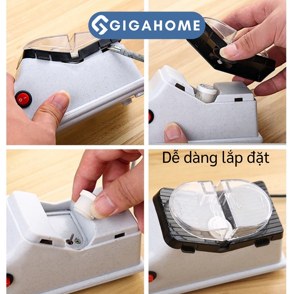 Máy Mài Dao, Kéo Chạy Điện Tự Động GIGAHOME Đa Năng 9334
