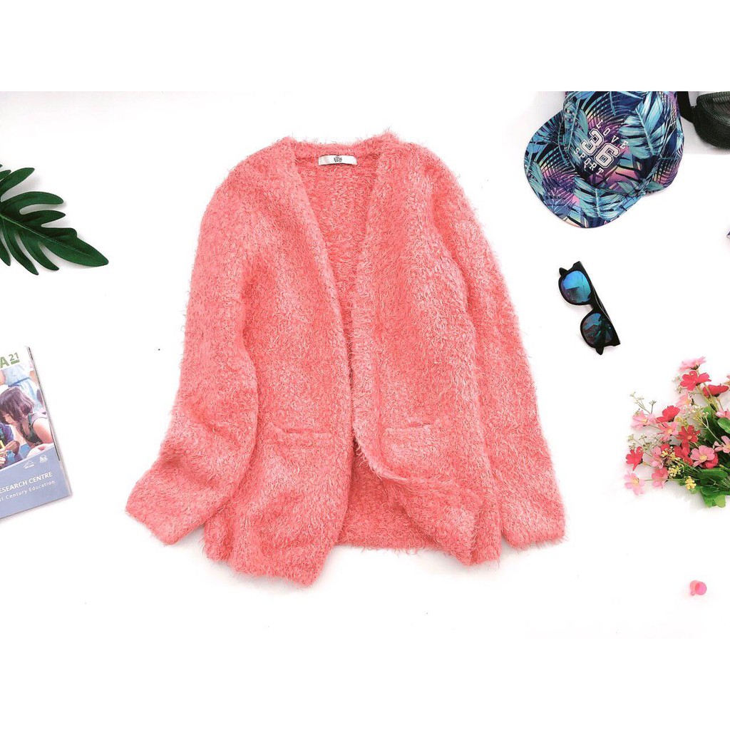 Áo len cardigan bé gái sz đại