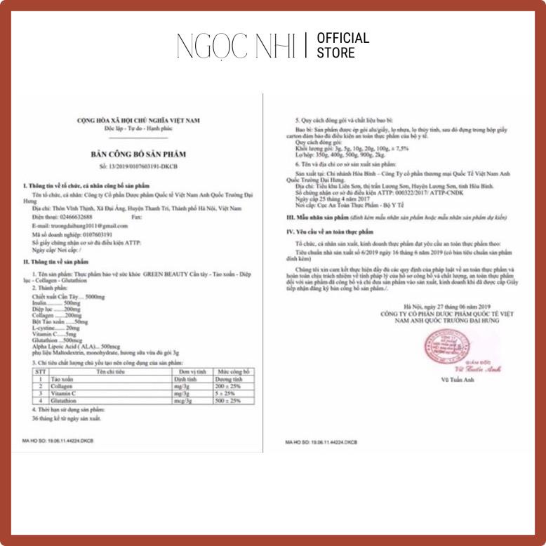 Nước ép cần tây GREEN BEAUTY