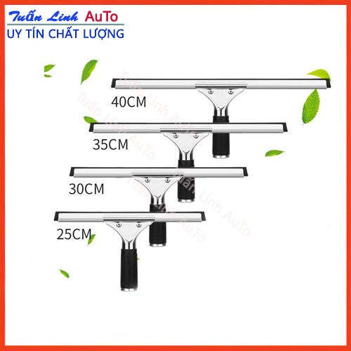 Tay Gạt Kính Inox 25/35/45cm  Hàng Chuyên Dụng Gạt Sạch Trong Kính Độ Bền Cao