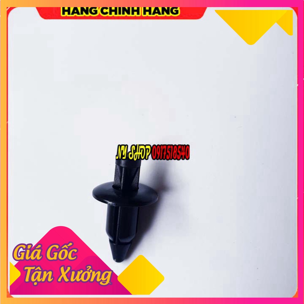 🥇 Combo Chốt Cài - Vít Nhựa Bấm 6mm Chính Hãng Honda Nhập Thái 🥇 (Ảnh Sp thật)