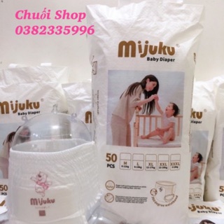 Bỉm quần mijuku đủ size m/l/xl/xxl/xxxl 50 miếng