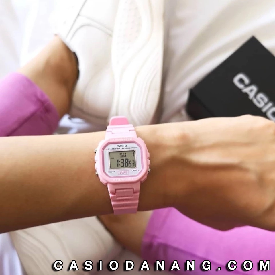 Đồng hồ nữ dây nhựa Casio chính hãng LA-20WH-4A1DF