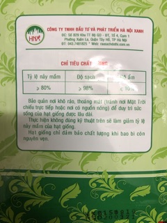 Hạt giống Cần Tây 10gr