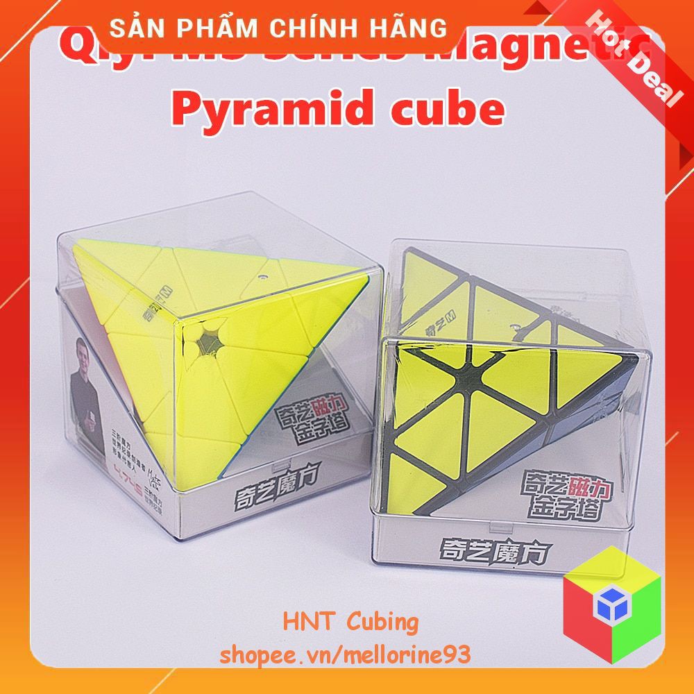 New Series MS Pyraminx Rubik Chất Lượng Cao QiYi Mofangge Biến Thể Tam Giác 4 Mặt (Có Sẵn Nam Châm)