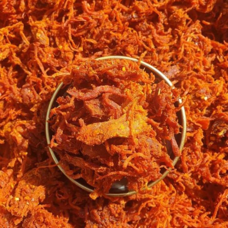 Khô bò sợi loại 1 Lon 300gr [FREE SHIP] TỪ ĐƠN 50K, [Loại Đặc Biệt] Hàng ngon nhà làm | BigBuy360 - bigbuy360.vn