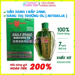 [Chính Hãng] 01 Dầu Gió Xanh Con Ó 24ml Nội Địa Úc Australia Made Singapore (Cam Kết Hàng Thiệt)